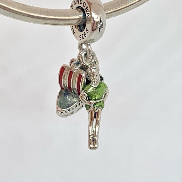 Pandora Peter Pan Charm 925 Ale with gift box - Picture 1 of 8